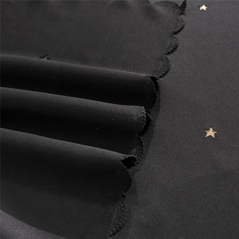 Blackout Curtains Long, Thermal Insulated 2-Layer Drapes White Sheer Overlay for Bedroom/Dining Room 2 Panels, 52" W x 72" L