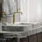 Artifacts Gentleman's Single Hole Bathroom Faucet with Drain Assemby-90937937