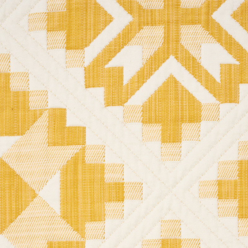 Tristan Cotton Blend Fabric, Yellow