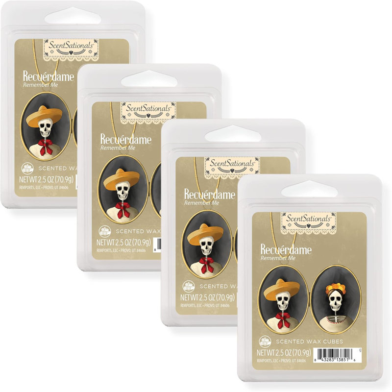 ScentSationals Recuerdame Waxes 4PK