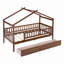 Lit en bois avec deux tiroirs-1457036468