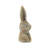 6.7x5.9x15.2" Antique Rabbit Figurine