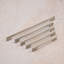Brushed Nickel Slim Square D-Bar Handles-122026812