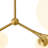 6 - Light Sputnik Modern Glass Globe Kitchen Island Linear Chandelier