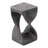 Outdoor Twisted Concrete Side Table
