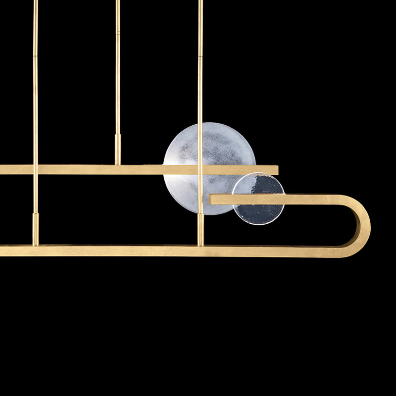 Selene 6 - Light LED Pendant, Gold