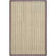 Auckland Striped Sisal Beige/Purple Area Rug