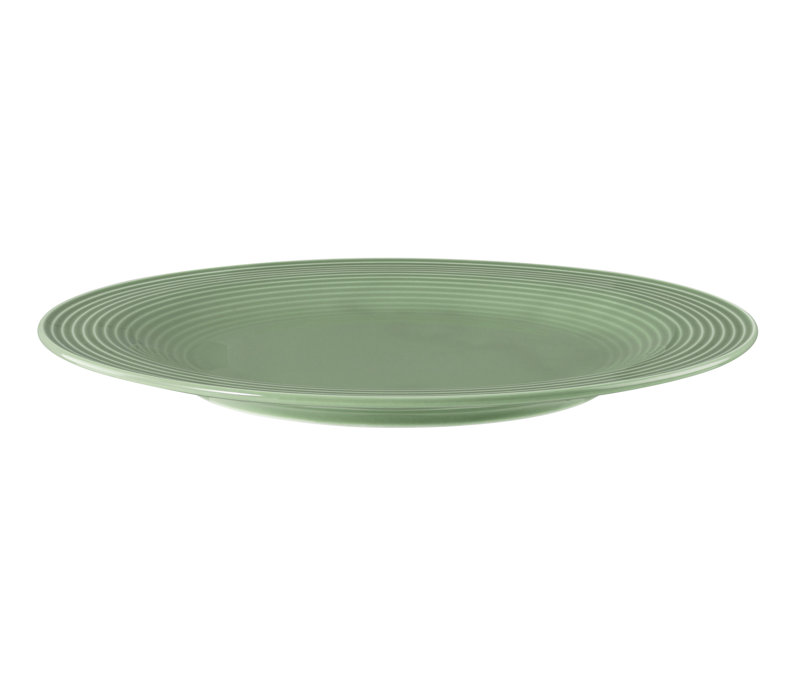 23cm Porcelain Bread And Butter Plate, Sage Green