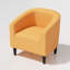 Fauteuil d'appoint en forme de tonneau Hast -96681683