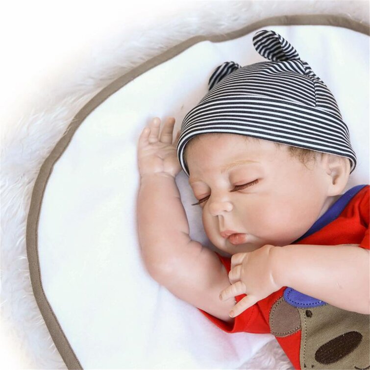 Realistic Sleeping Reborn Baby Dolls Boy/Girl Soft Silicone Full