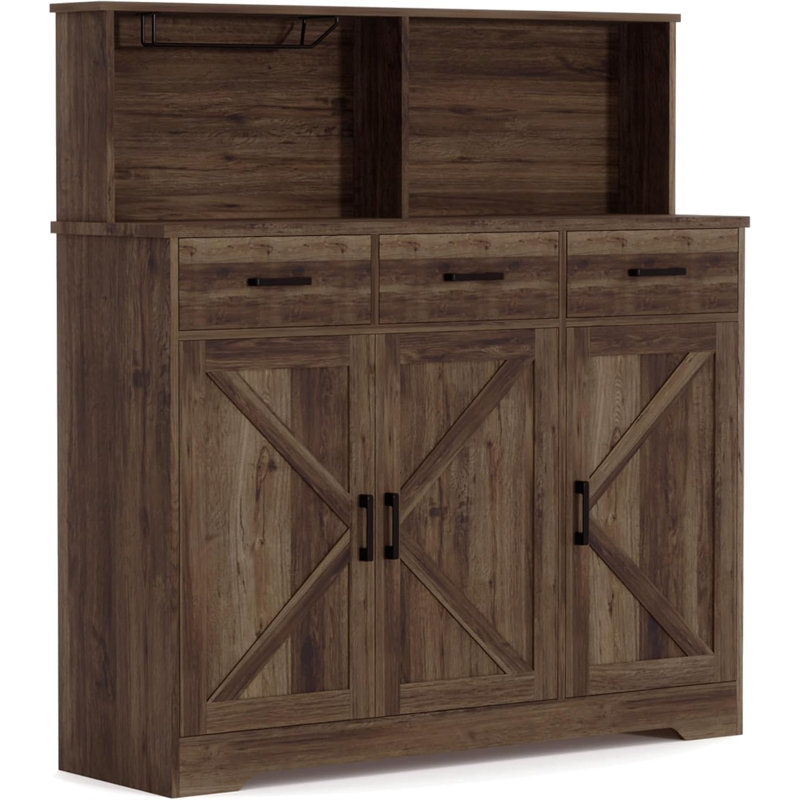 49.4cm Kitchen Pantry, Brown