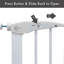 Carnell Metal Pressure Mounted Pet Gate-11809669