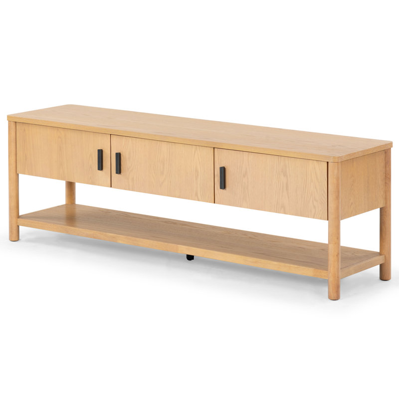 Jaylessa TV Stand, Natural