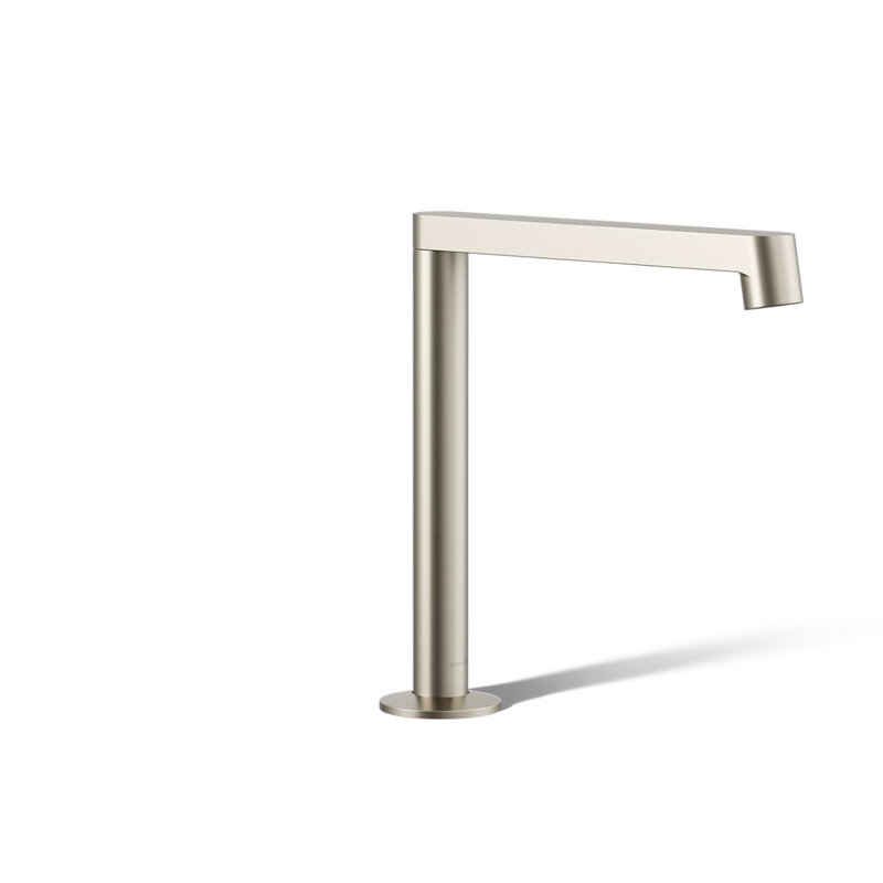 Components Deck-Mount Bath Spout With Row Design, Vibrant Brushed Nickel