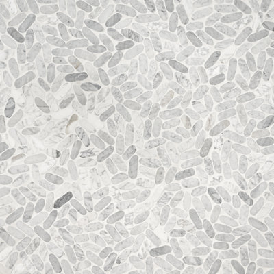 Ackland Marvella Pebble 12 in. x 12 in. Natural stone Mosaic Floor and Wall Tile