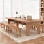 Brown Rectangular Solid Wood desk-39102880