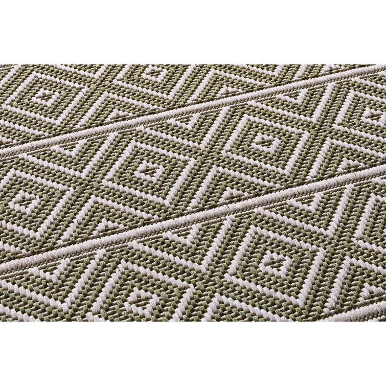 Elisha Striped Indoor / Outdoor Area Rug