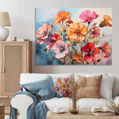 Marieka " Coral Geraniums Garden Symphony II "