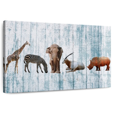 Brampt Wooden Safari Animals