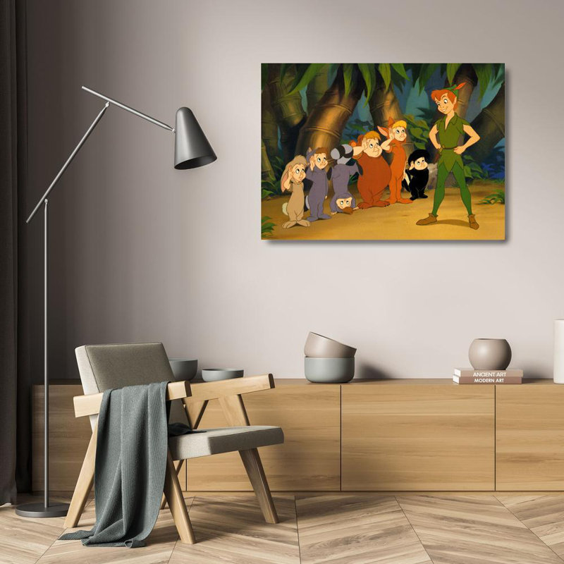 Peter Pan et les garçons perdus, H 17 po x l 24 po