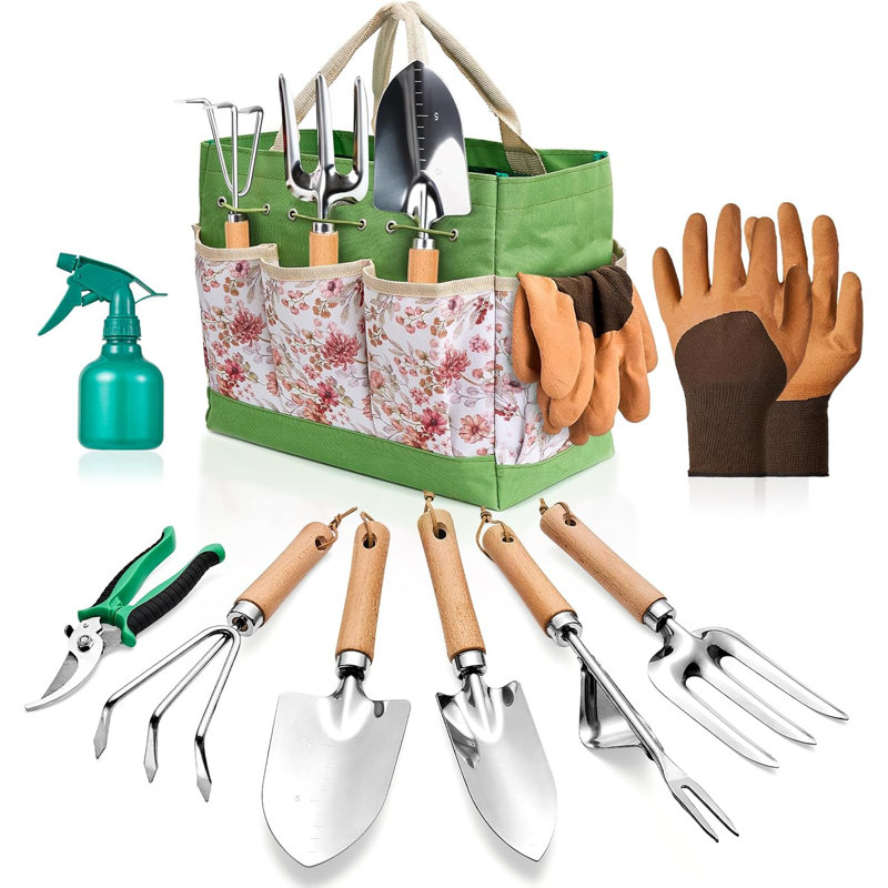 Outils de jardinage de 9 pièces