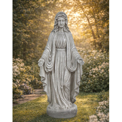 Blessed Virgin Mary "Our Lady of Grace" Indoor/Outdoor Garden Statue