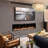 Litedeer Latitude 65" Smart Ultra-linear Electric Fireplace (ZEF65XC) | Ultra-Slim Linear Wall Fireplace with WiFi App, Multi-Color Flame, Driftwood Logs ,Crushed Ice Rock Media & 1500W Heater-207268499