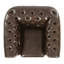 Batch Faux Leather Chesterfield Chair