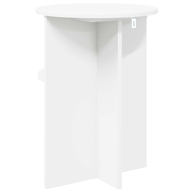 End Table, White