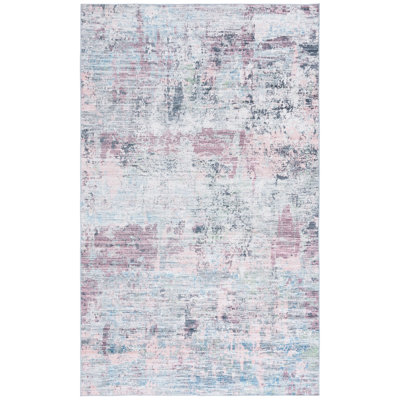 Kloboves Performance Machine Washable Abstract Rug