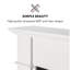 Klarstein 112cm W White Fireplace