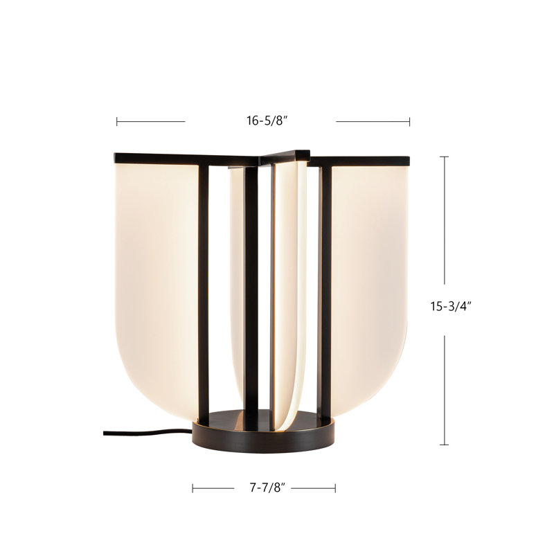Anders 1 - Light LED Pendant by Elisa Carlucci, Urban Bronze