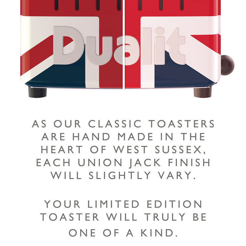 4 Slice Classic Toaster Union Jack
