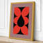 Petal Form Mid-Century - Wrapped Canvas-115119784-115119789