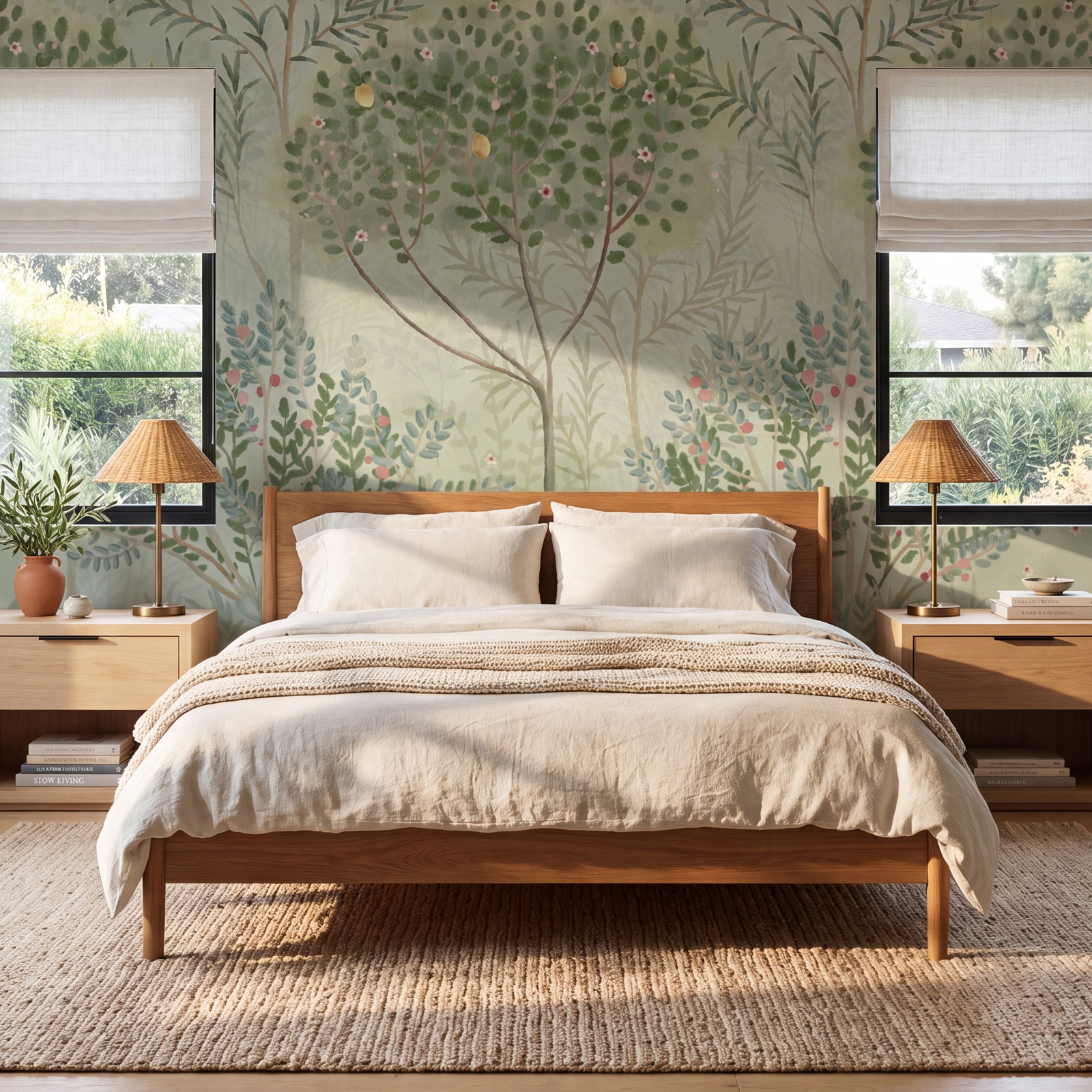 Astin Wallpaper Double Roll, Green