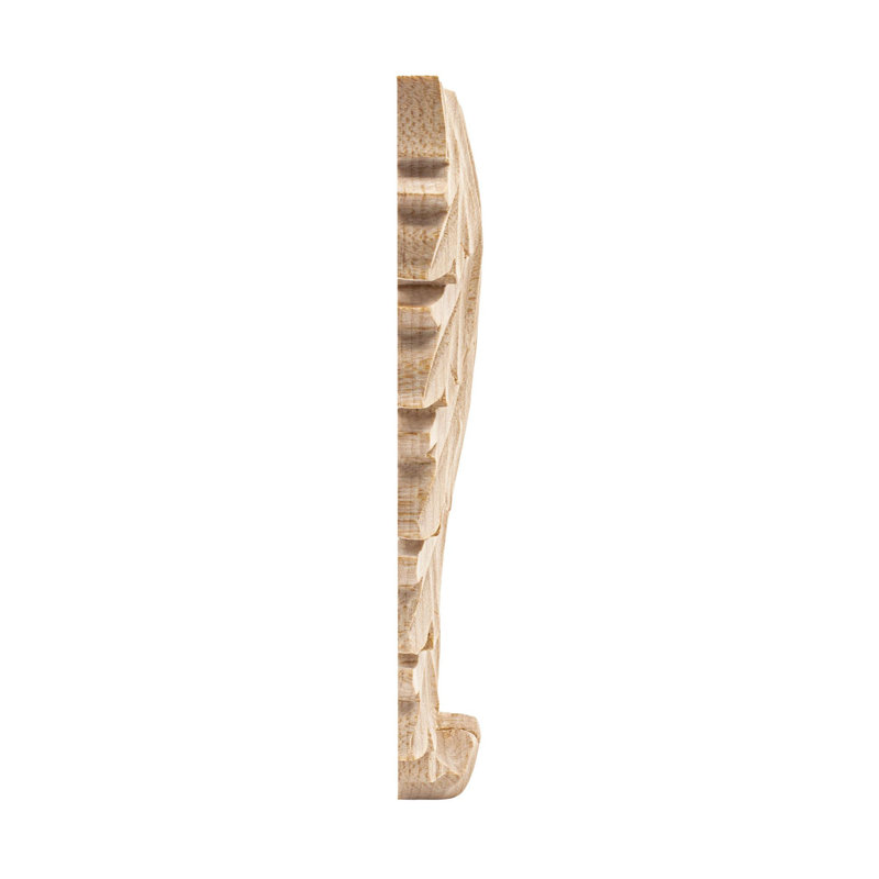 Maple Acanthus Unfinished Decorative Accent Tile Set