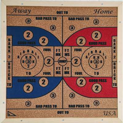 Right Triangle Games Cork Dartboard (Darts Included)
