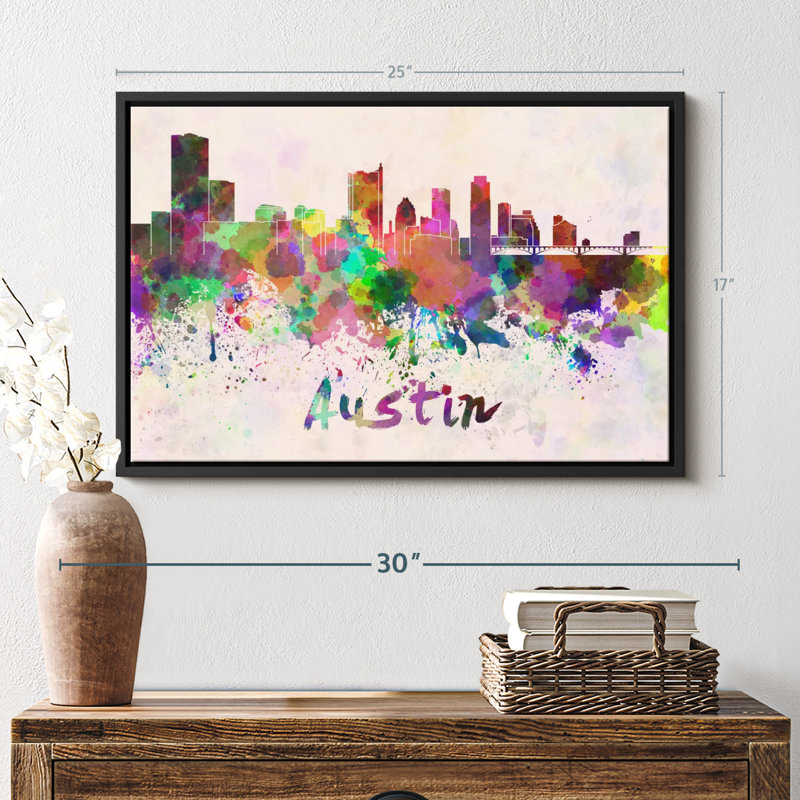Austin Austin, impression sur toile, H 17 po x l 25 po