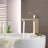 Single-Hole Single-handle Bathroom Faucet with Drain Assembly-100754282