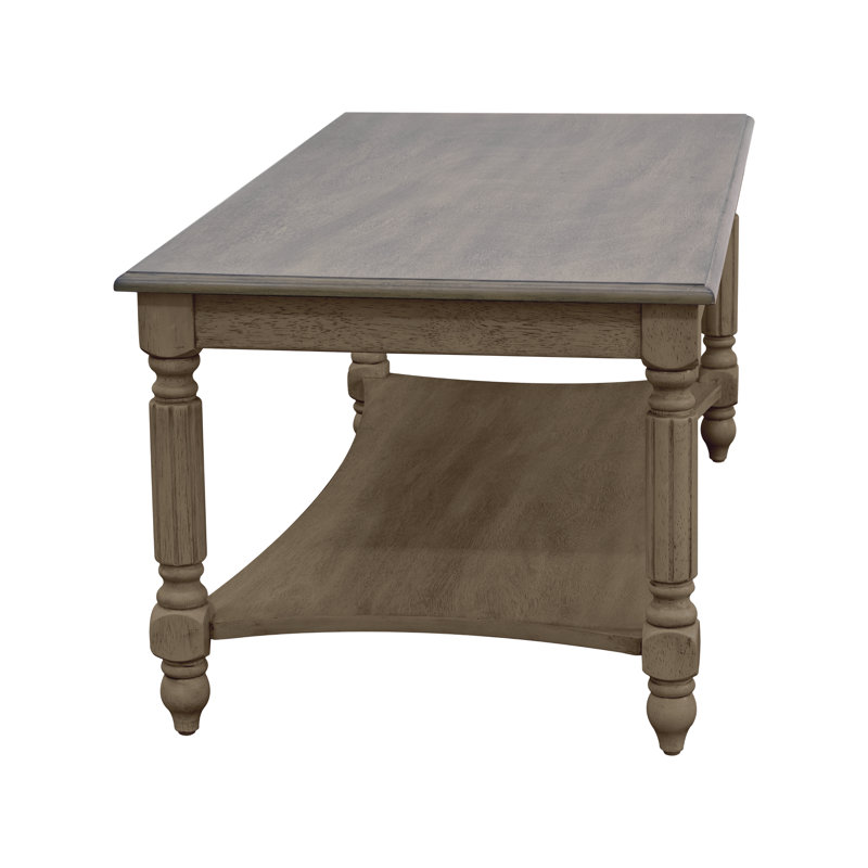 Branham Solid Wood Rectangular Coffee Table