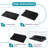 2Pcs 3-Steps Acrylic Minifigures Display Case Stackable Dustproof Collectibles Box-112319594