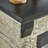 44 IN. FAUX STONE PETITE MANTEL FIREPLACE
