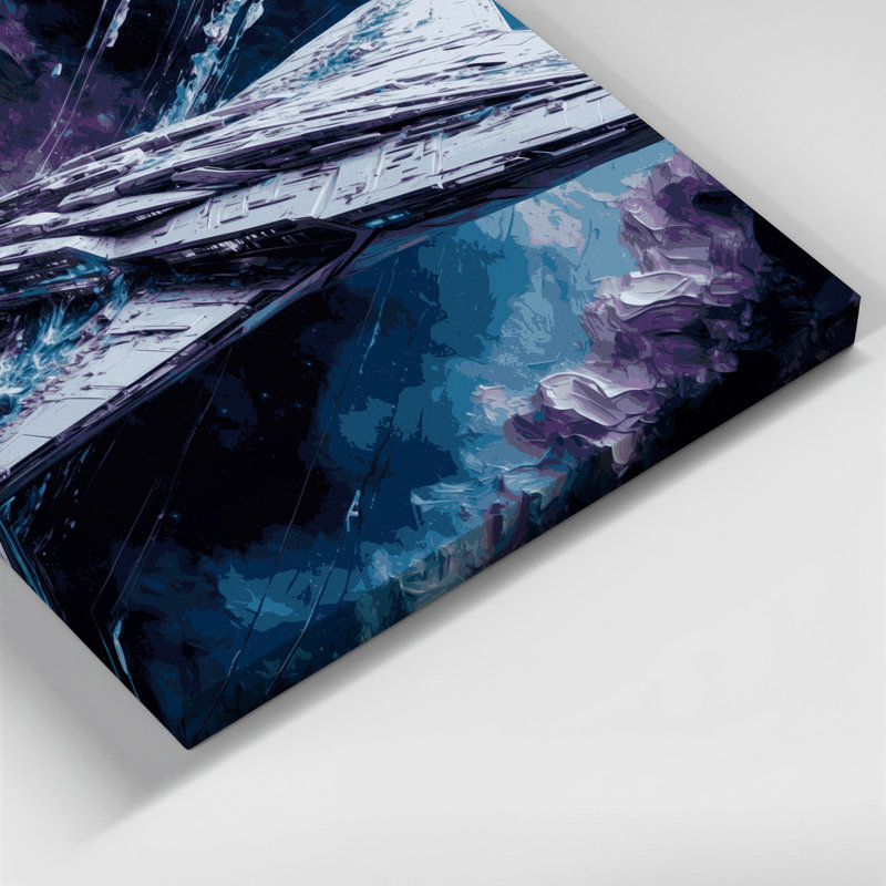 Art mural sur toile Space Futuristic