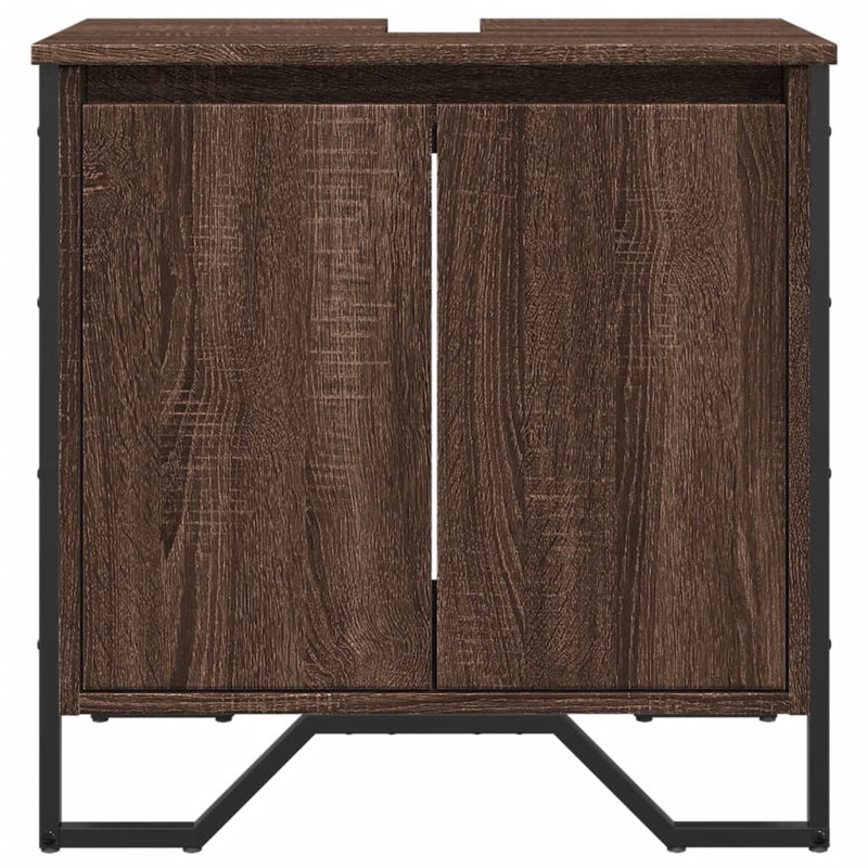 11-5 Under Sink Cabinet, Brown oak