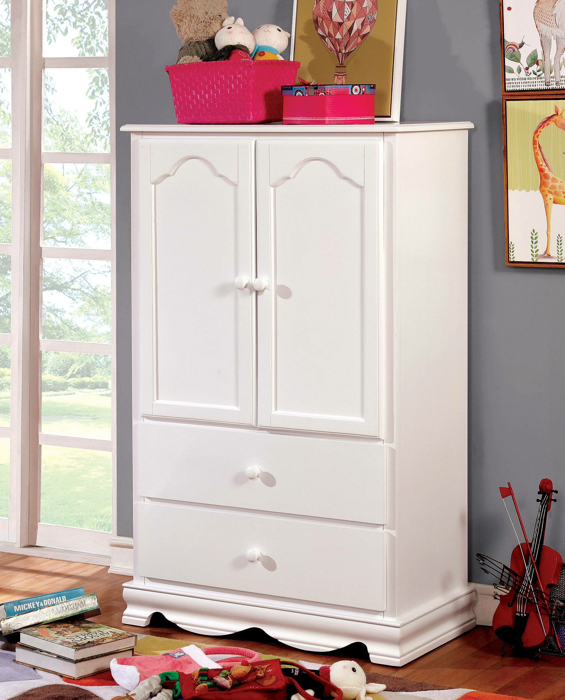 Children's on sale armoire wardrobe