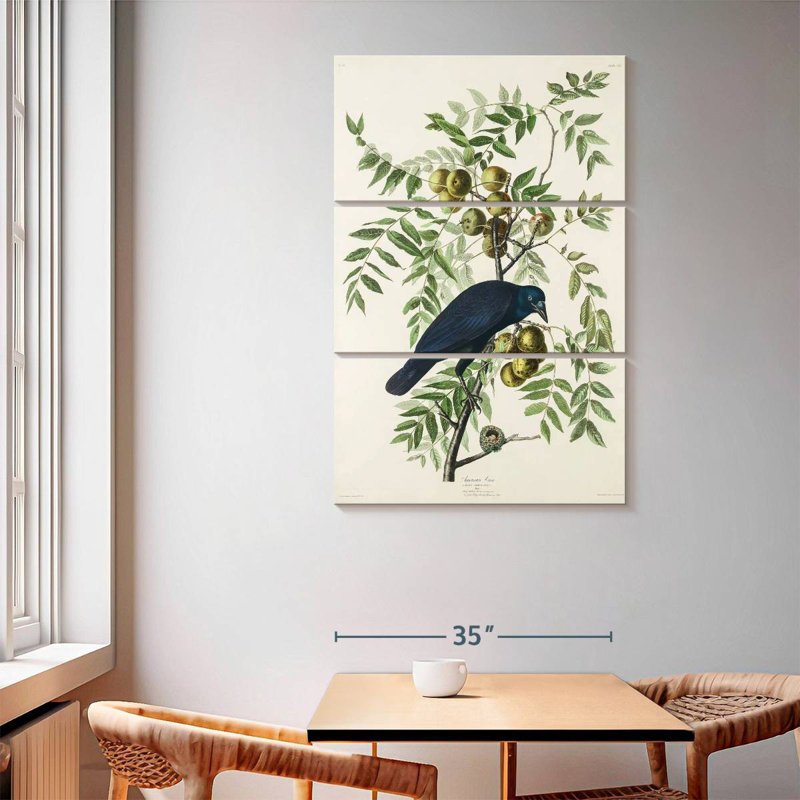 Brampt American Crow, 65" H x 42" W