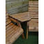 Bulkley Hand Made 5 Seater Chunky Rustic Wooden Garden Furniture Multi Set