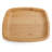 Reusable Bamboo Square Dinner Plate