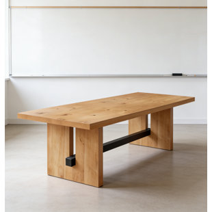 Bureau de direction en bois massif, bureau de direction rectangulaire