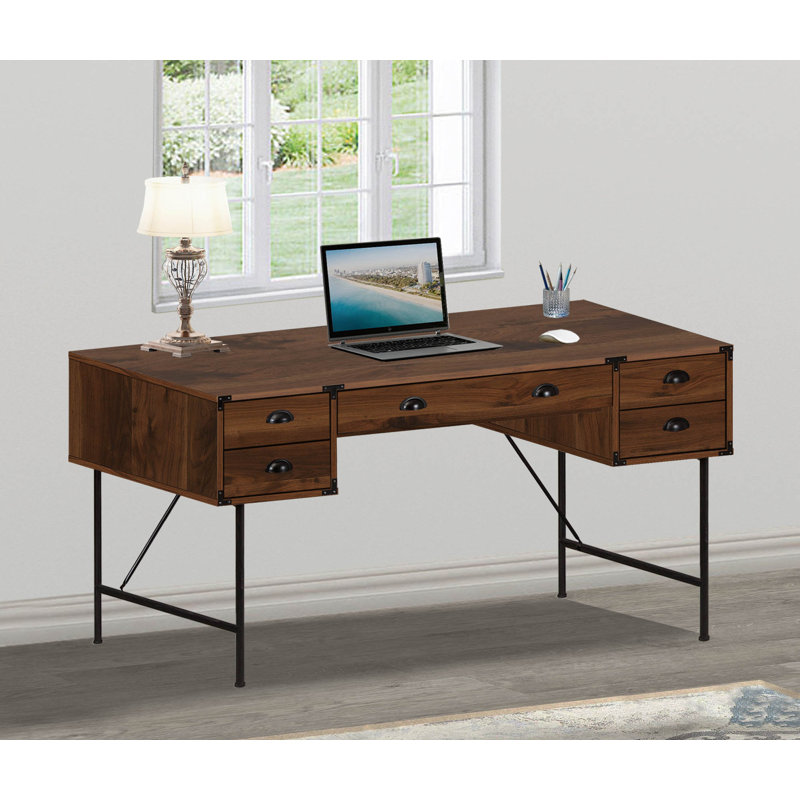 Greber Adjustable Metal Base Writing Desk